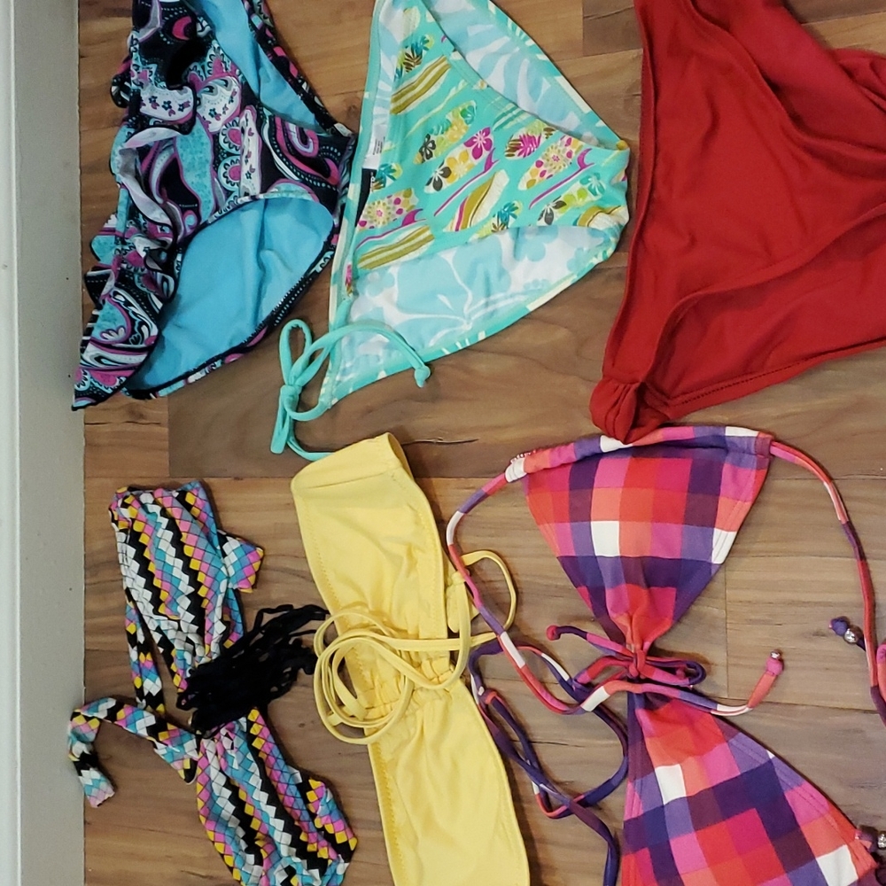 Assorted Size Small Bathing Suit Separates - image 1